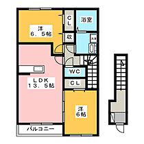 トルナーレ  ｜ 三重県三重郡朝日町大字縄生（賃貸アパート2LDK・2階・64.21㎡） その2