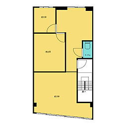 鈴与ビルの間取図画像