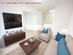 MYカメリア 102 1階1LDKのリビング/ダイニング