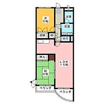 シャトーカワイ  ｜ 三重県津市丸之内養正町（賃貸マンション2LDK・2階・61.92㎡） その2