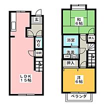 レイクサイド・ヴィラＤ  ｜ 三重県津市一身田上津部田（賃貸アパート2LDK・1階・68.00㎡） その2