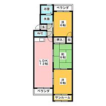 大谷ヒルズ　Ａ棟  ｜ 三重県津市大谷町（賃貸マンション3LDK・2階・66.74㎡） その2