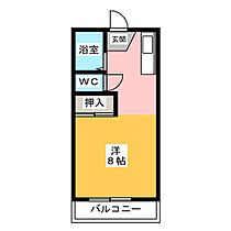 カーサ栗真  ｜ 三重県津市栗真町屋町（賃貸アパート1K・2階・25.92㎡） その2