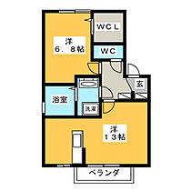 エステート陽だまりの丘  ｜ 三重県津市白塚町（賃貸アパート1LDK・1階・49.59㎡） その2