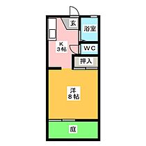 石神ハイツＡ  ｜ 三重県津市白塚町（賃貸アパート1K・1階・24.71㎡） その2