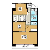 Ｍ’ｓ　ＡＲＴＩ  ｜ 三重県津市西丸之内（賃貸マンション2LDK・5階・71.93㎡） その2