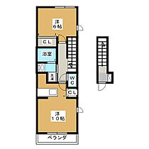 ノイフェルド  ｜ 三重県津市栗真町屋町（賃貸アパート1LDK・2階・42.37㎡） その2