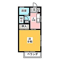 コーポマウントスリー  ｜ 三重県津市大里窪田町（賃貸アパート1K・2階・26.00㎡） その2