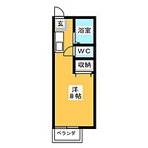 サンライズ平田  ｜ 三重県鈴鹿市平田１丁目（賃貸アパート1R・2階・20.46㎡） その2