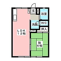 カンザヴィレッヂＤ  ｜ 三重県鈴鹿市桜島町７丁目（賃貸アパート1LDK・1階・41.80㎡） その2