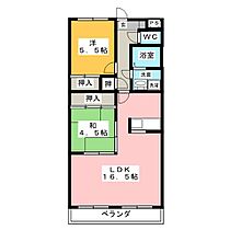 ＳＨＡＮＧＲＩＬＡ  ｜ 三重県鈴鹿市大池３丁目（賃貸マンション2LDK・1階・58.32㎡） その2