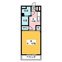 セントリバーヒルズひばりが丘II  ｜ 三重県鈴鹿市岸岡町（賃貸マンション1K・2階・30.00㎡） その2