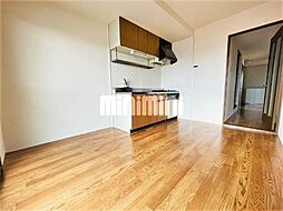 マンション宮木 4階3DKのリビング/ダイニング