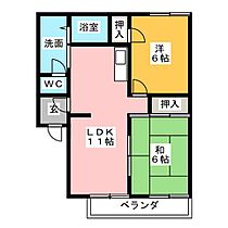 ヴィラ1番館  ｜ 三重県桑名市西正和台５丁目（賃貸アパート2LDK・2階・50.00㎡） その2