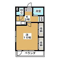 サザンクロス  ｜ 三重県桑名市南魚町（賃貸マンション1K・4階・29.75㎡） その2