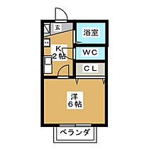 スペランツァII  ｜ 三重県桑名市大字江場（賃貸マンション1K・2階・21.29㎡） その2