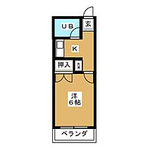 コーポパーシモン  ｜ 三重県桑名市川口町（賃貸マンション1K・5階・21.78㎡） その2