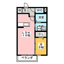 Le Vent　II  ｜ 三重県桑名市大字福島（賃貸アパート1LDK・2階・32.73㎡） その2