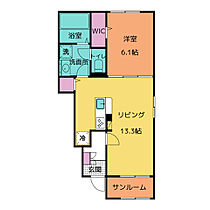 ブランドール樹IV　Ａ 105 ｜ 三重県桑名市大字小貝須342-1（賃貸アパート1LDK・1階・50.01㎡） その2