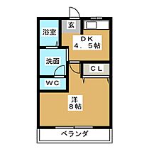 パインコーポ弐番館  ｜ 三重県桑名市大字安永（賃貸マンション1DK・2階・29.88㎡） その2