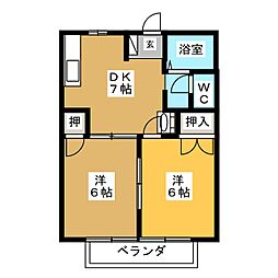 🉐敷金礼金0円！🉐ニューシティチェスナッツ　B