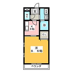 🉐敷金礼金0円！🉐パークサイド若宮　Ｃ棟