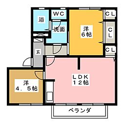 🉐敷金礼金0円！🉐シャトル新田  A棟