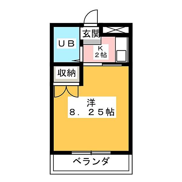 アベニュー小田 ｜三重県伊勢市尾上町(賃貸マンション1K・3階・21.47㎡)の写真 その2