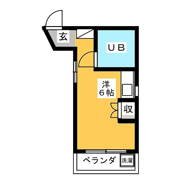 岡出ビル ｜三重県伊勢市岩渕１丁目(賃貸マンション1R・4階・16.18㎡)の写真 その2