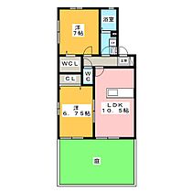 ハウスコートアケノ  ｜ 三重県伊勢市小俣町明野（賃貸アパート2LDK・1階・54.55㎡） その2