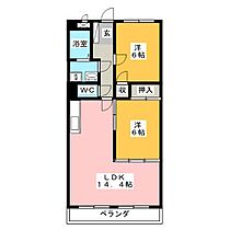 エリジオンII  ｜ 三重県多気郡明和町大字佐田（賃貸マンション2LDK・2階・58.32㎡） その2