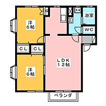 キャッスル伊勢  ｜ 三重県伊勢市桜木町（賃貸アパート2LDK・2階・57.49㎡） その2