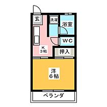 コーポ錦  ｜ 三重県伊勢市田尻町（賃貸アパート1K・2階・22.68㎡） その2