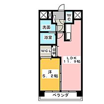 アンジュール小木II  ｜ 三重県伊勢市小木町（賃貸マンション1LDK・3階・42.50㎡） その2