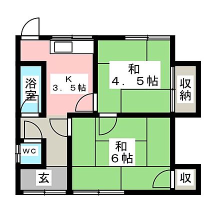 楠木住宅_間取り_0