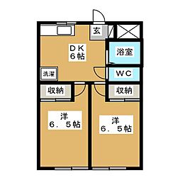 🉐敷金礼金0円！🉐スカイハイツ　Ｂ