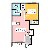 エクシードI  ｜ 三重県松阪市曽原町（賃貸アパート1LDK・1階・44.55㎡） その2