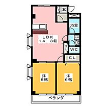 ＭＯ－VI  ｜ 三重県松阪市小津町（賃貸マンション2LDK・4階・54.08㎡） その2