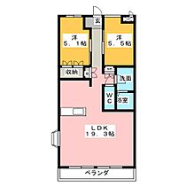 クローバーグリーンIV  ｜ 三重県松阪市曽原町（賃貸マンション2LDK・2階・67.84㎡） その2