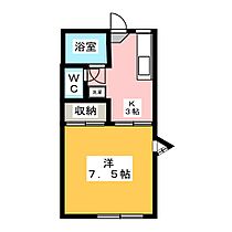 ｆｏｒｙｏｕｎｇタロコｃｈａｎ  ｜ 三重県松阪市石津町（賃貸マンション1K・1階・25.92㎡） その2