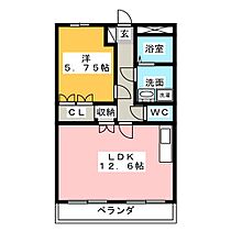 エスポワール  ｜ 三重県松阪市甚目町（賃貸マンション1LDK・1階・43.20㎡） その2