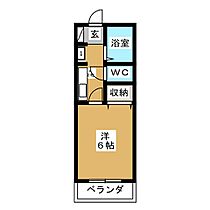 コーポ六軒  ｜ 三重県松阪市市場庄町（賃貸マンション1K・2階・21.90㎡） その2