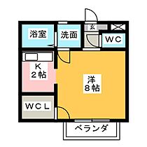 エスポワールII  ｜ 三重県松阪市大口町（賃貸マンション1K・1階・26.31㎡） その2