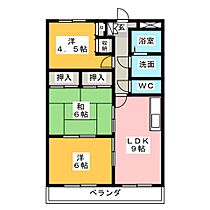 コンフォート悠とぴあ  ｜ 三重県松阪市川井町（賃貸マンション3LDK・1階・59.86㎡） その2