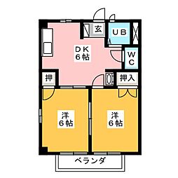 🉐敷金礼金0円！🉐ファミール大口A