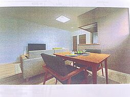 MAJESTIC 松阪 2nd 103 1階1LDKのリビング/ダイニング