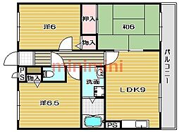 フレーバーフラッツ 3LDKの間取図画像