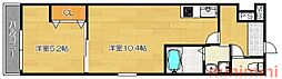 フジパレス阪急茨木北 1LDKの間取図画像