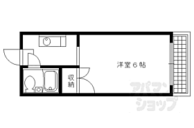 京都府京都市左京区高野玉岡町（賃貸マンション1K・3階・16.00㎡） その2