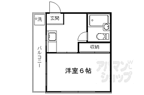 京都府京都市上京区芝大宮町（賃貸マンション1K・2階・19.80㎡） その2